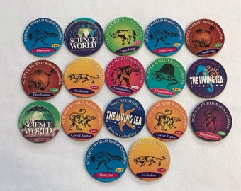 Lot of 33 Hawaii Milk Caps Pogs Vintage 90s Hawaiian