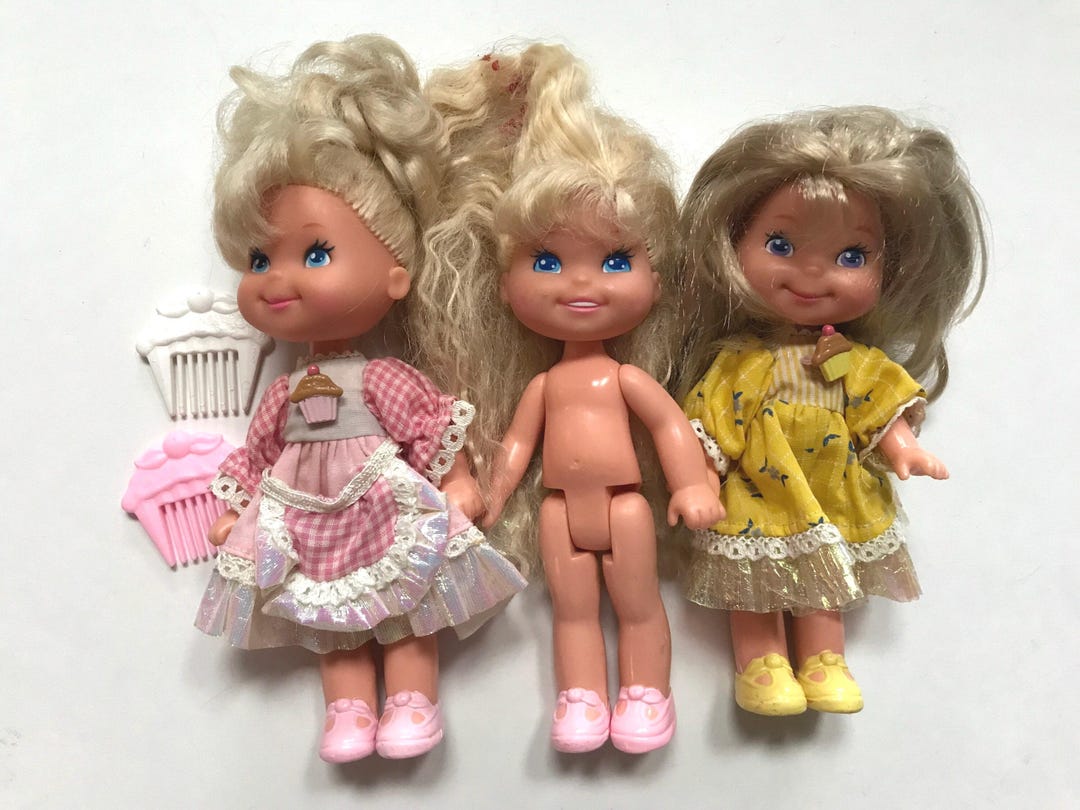 Vintage Cherry Merry Muffin Doll 1988 Mattel 80s Kids Toys Sweet