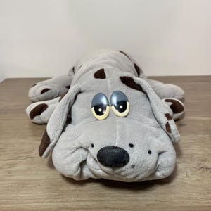 1980年代 パウンドパピーズ アーウィン ぬいぐるみ 犬 グレー