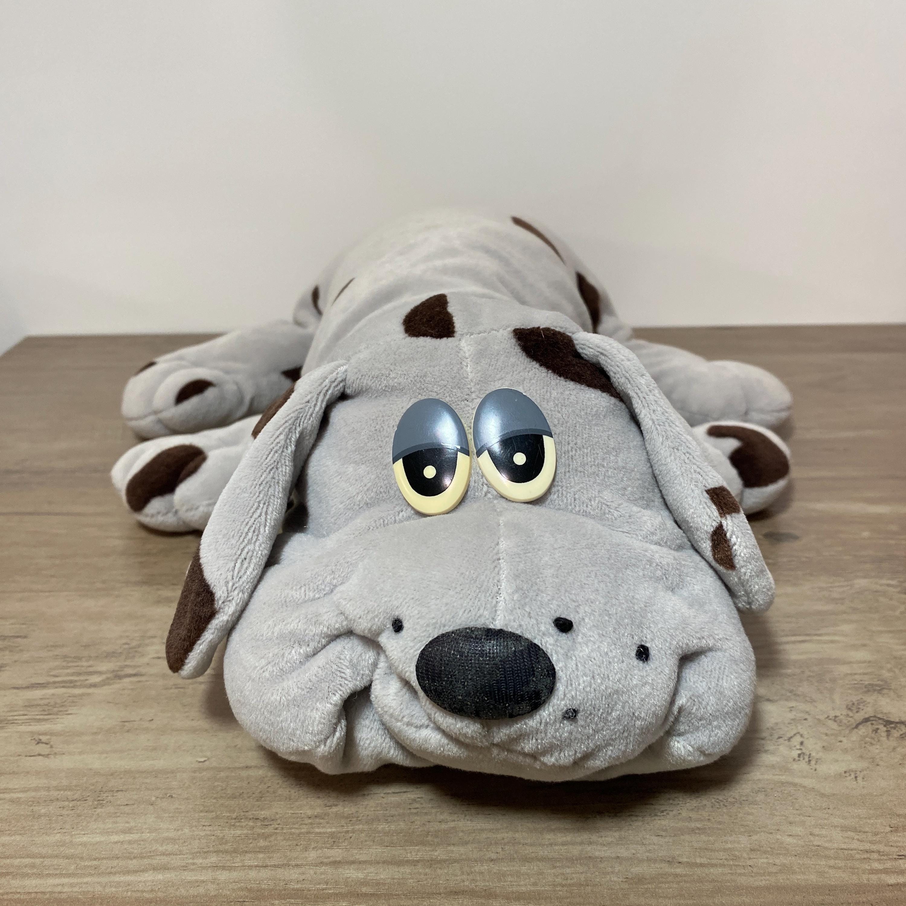 1980年代 パウンドパピーズ アーウィン ぬいぐるみ 犬 グレー