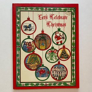 SALE Let’s Celebrate Christmas Ideals Book Vintage 1978 Moments Memories Images Poetry Traditions