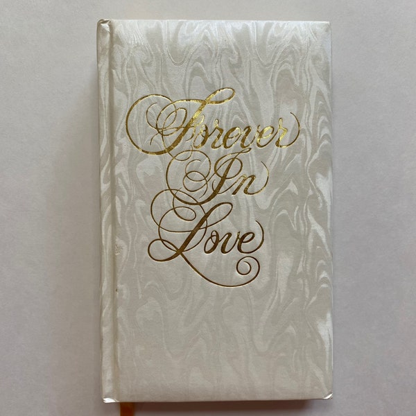 SALE Forever in Love 1995 Book - Perfect Wedding Gift for Husband and Wife Religious Psalms Passages from the Bible