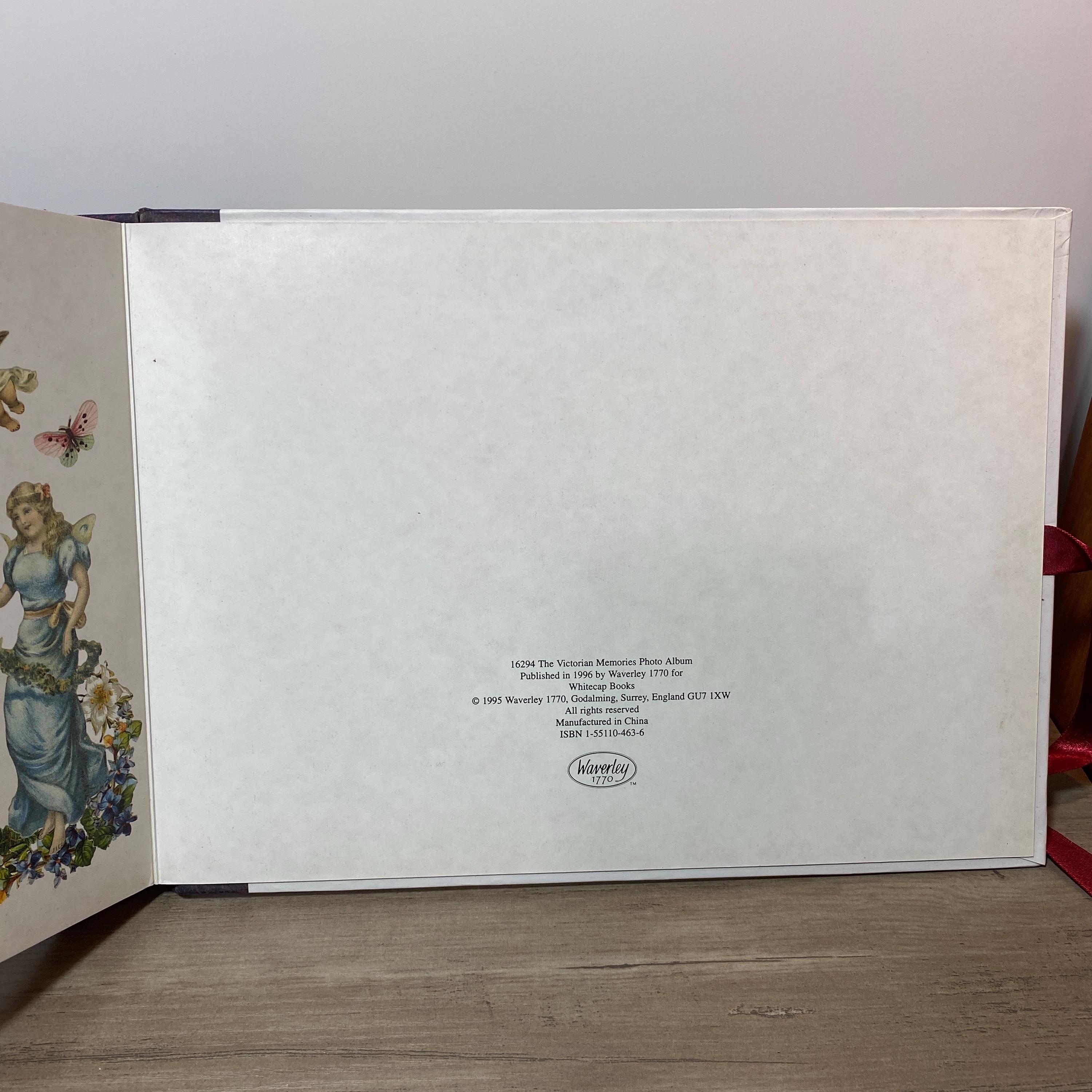 Vintage the Victorian Memories Photograph Album Memory Book 1995