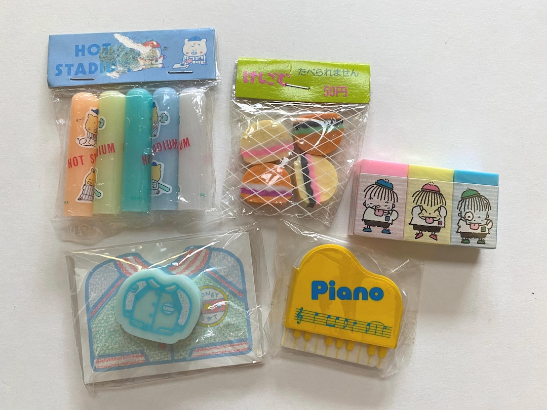 かわいい 90 年代文房具消しゴム 希少 コレクターズアイテム