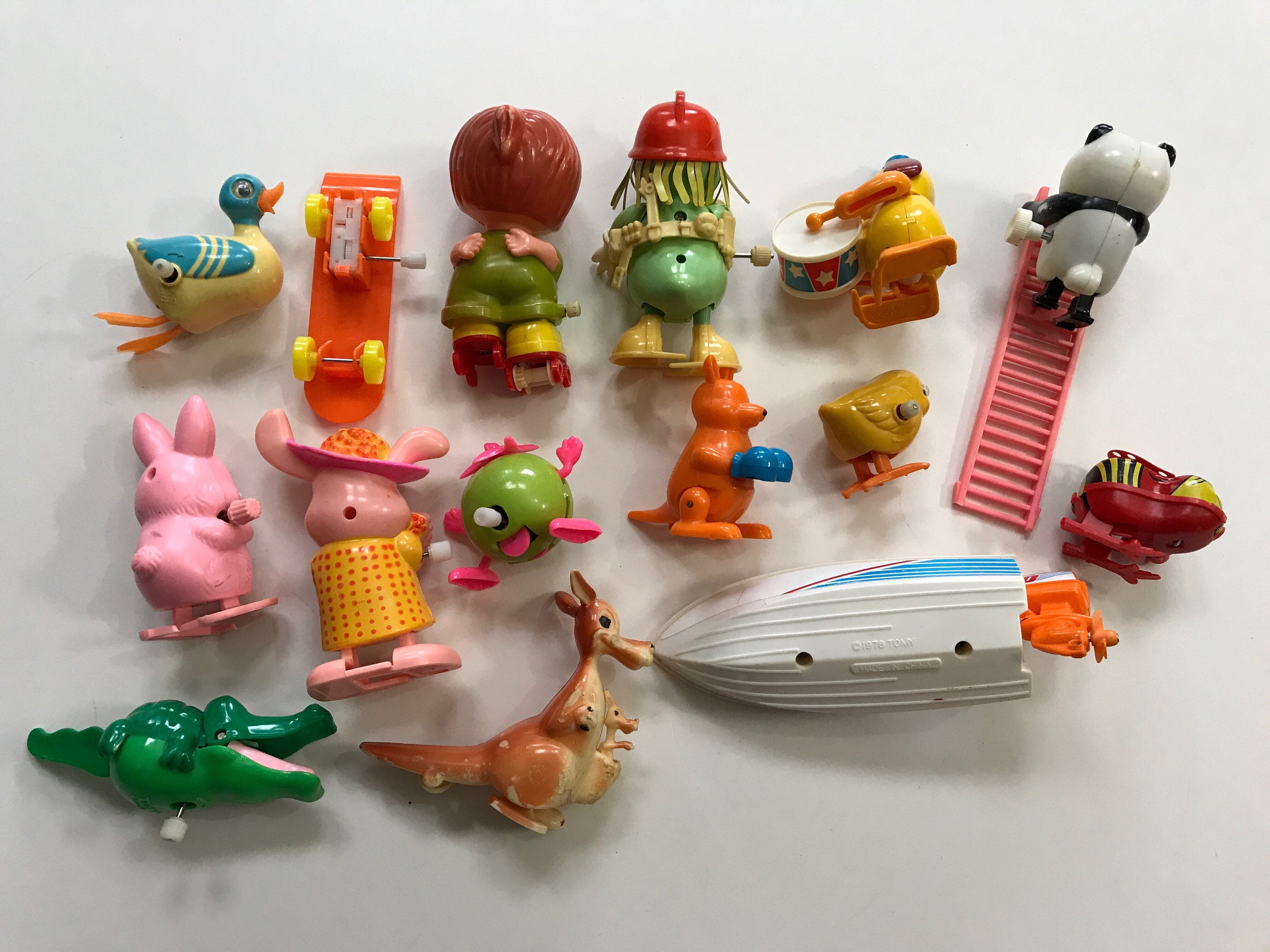 Vintage Tomy Wind up Toys Lot Collectible 70s 80s Kids Classic Etsy