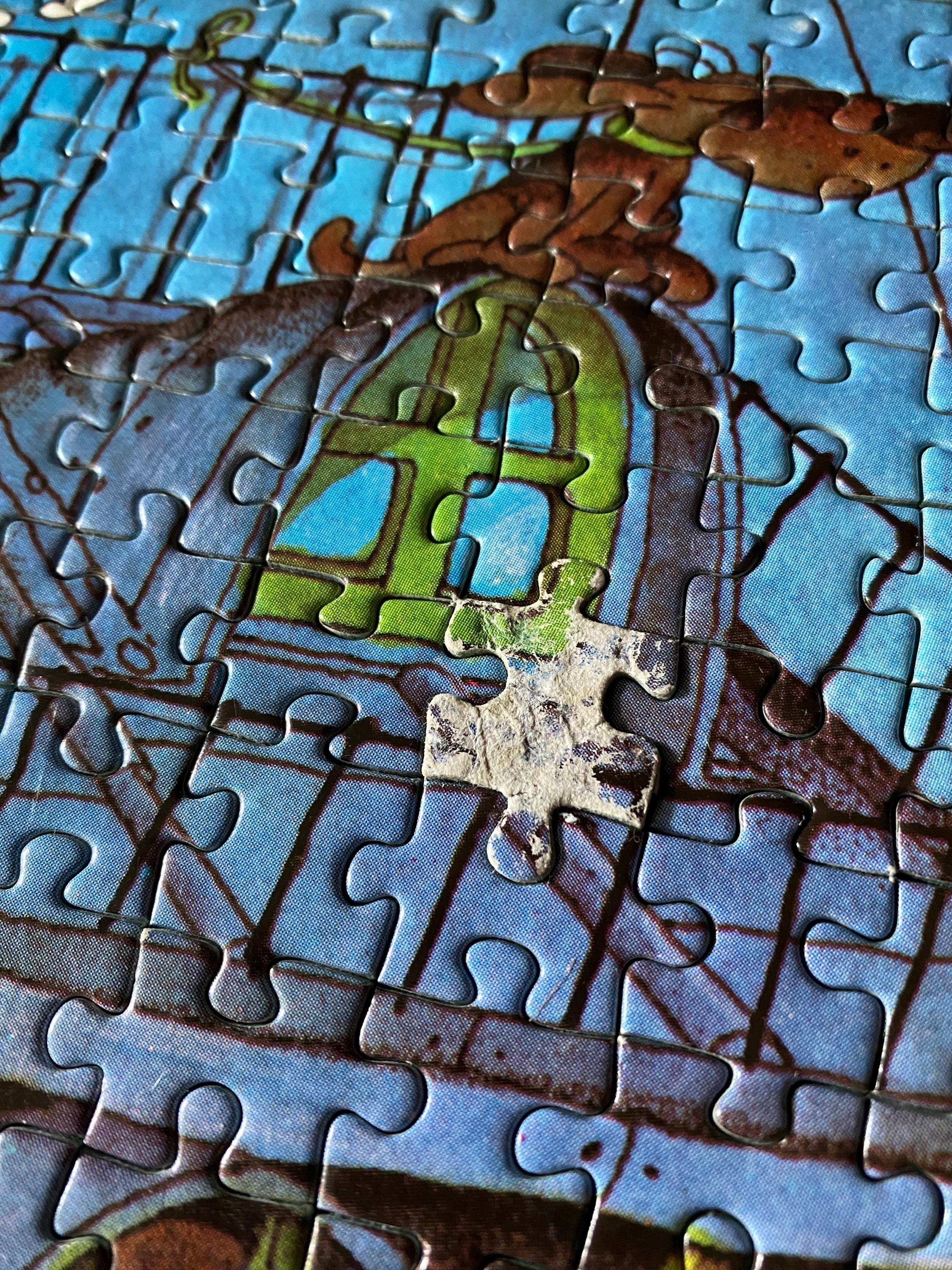 Mordillo Puzzle Easy Rider 1500 Pieces COMPLETE 1981 HEYE 8807