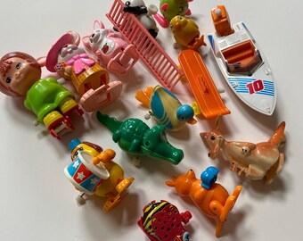 ビンテージゼンマイ式おもちゃセット トミー製ウォーキングウォーター