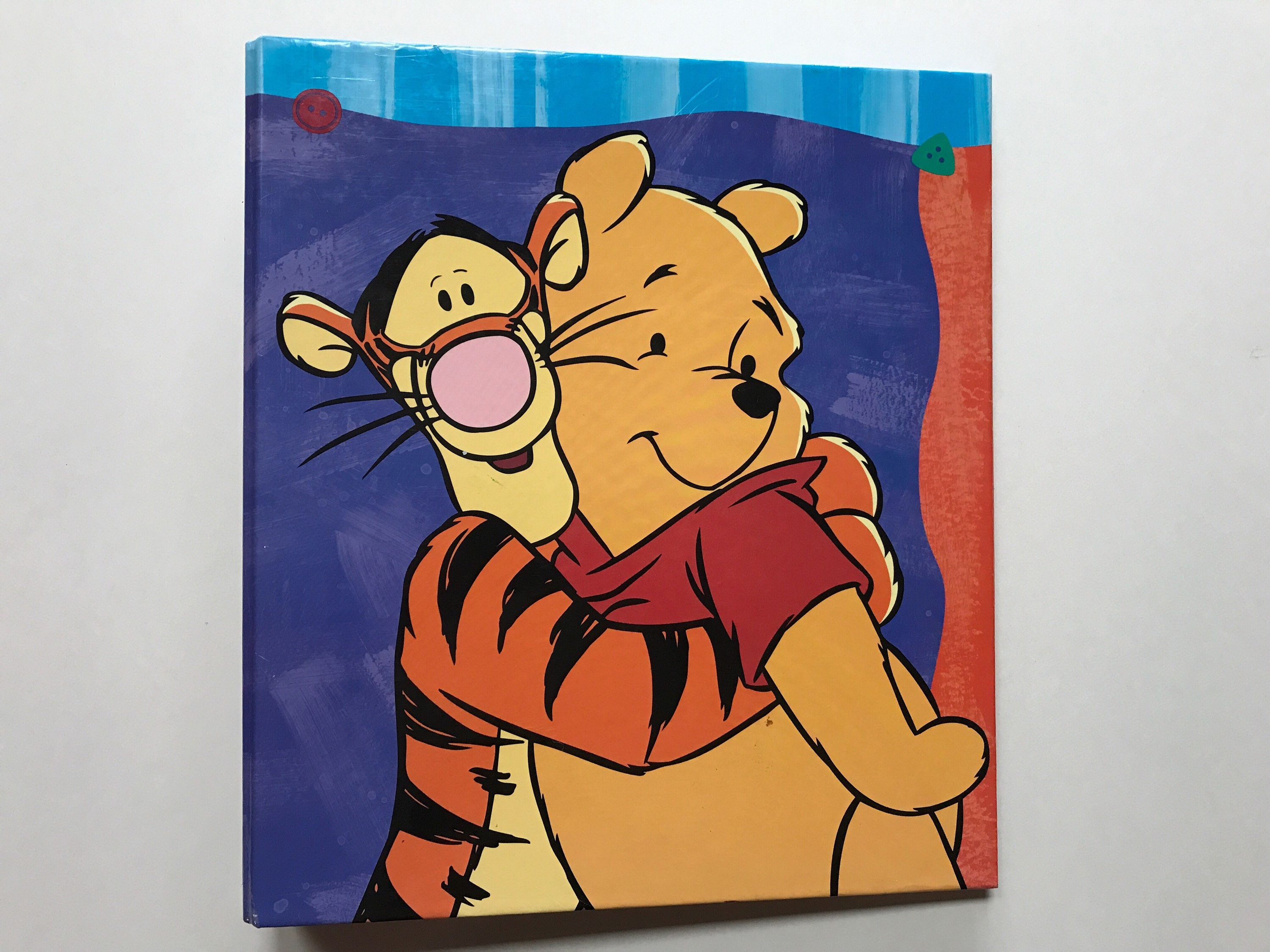 SALE Vintage Winnie the Pooh Binder Keepsake Memory