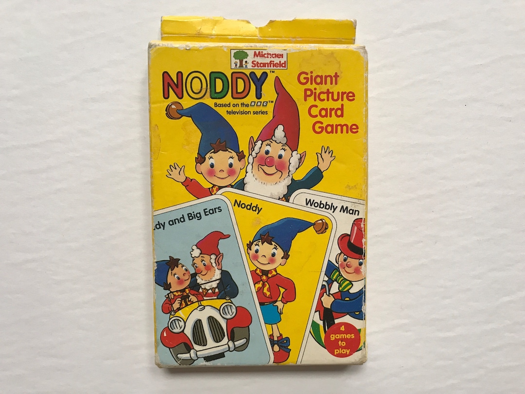 1988 Noddy Giant Picture Card Game RARE Enid Blyton Missing One Tessie