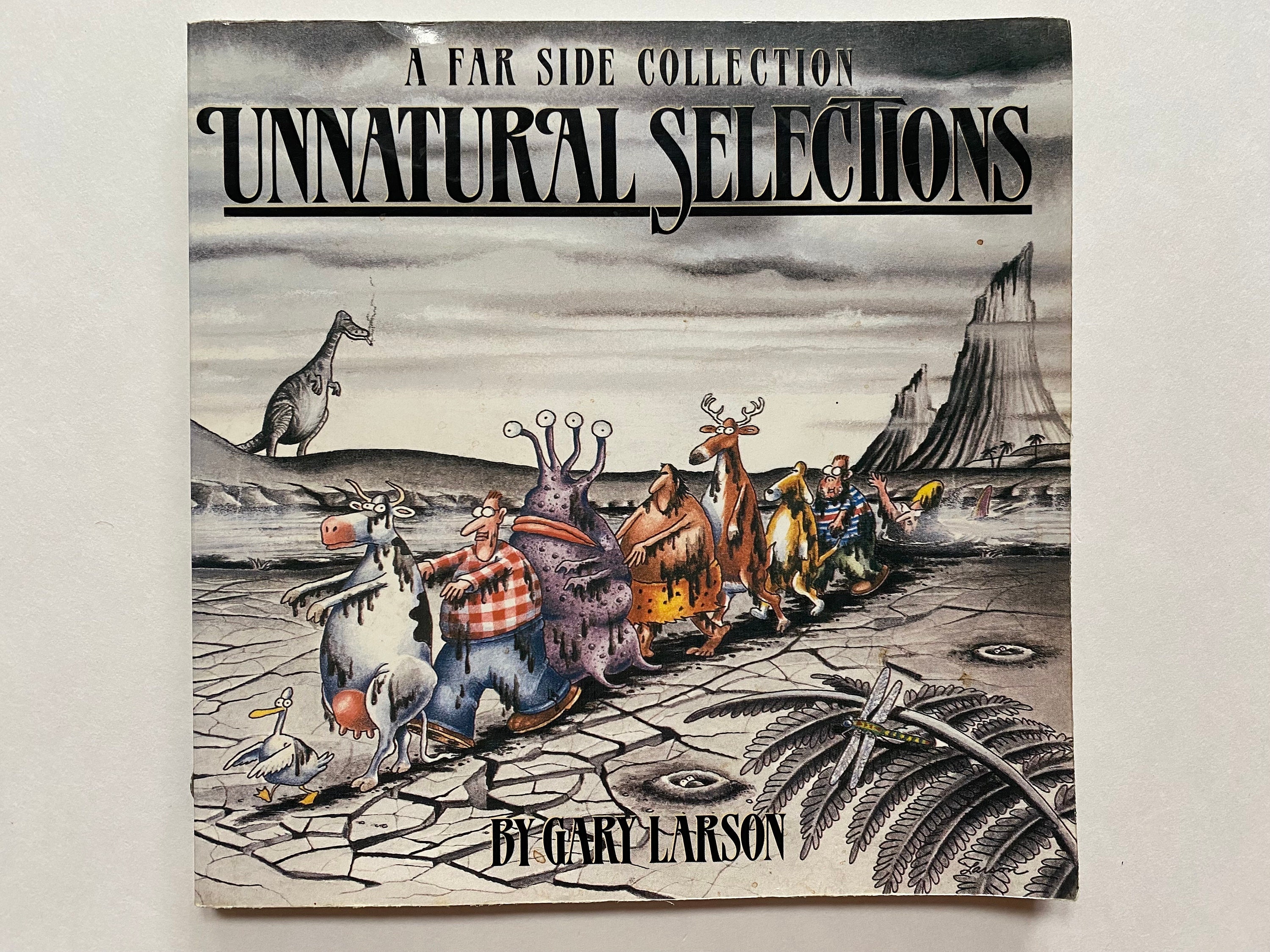 1993 A Far Side Collection Unnatural Selections Comic Funny image