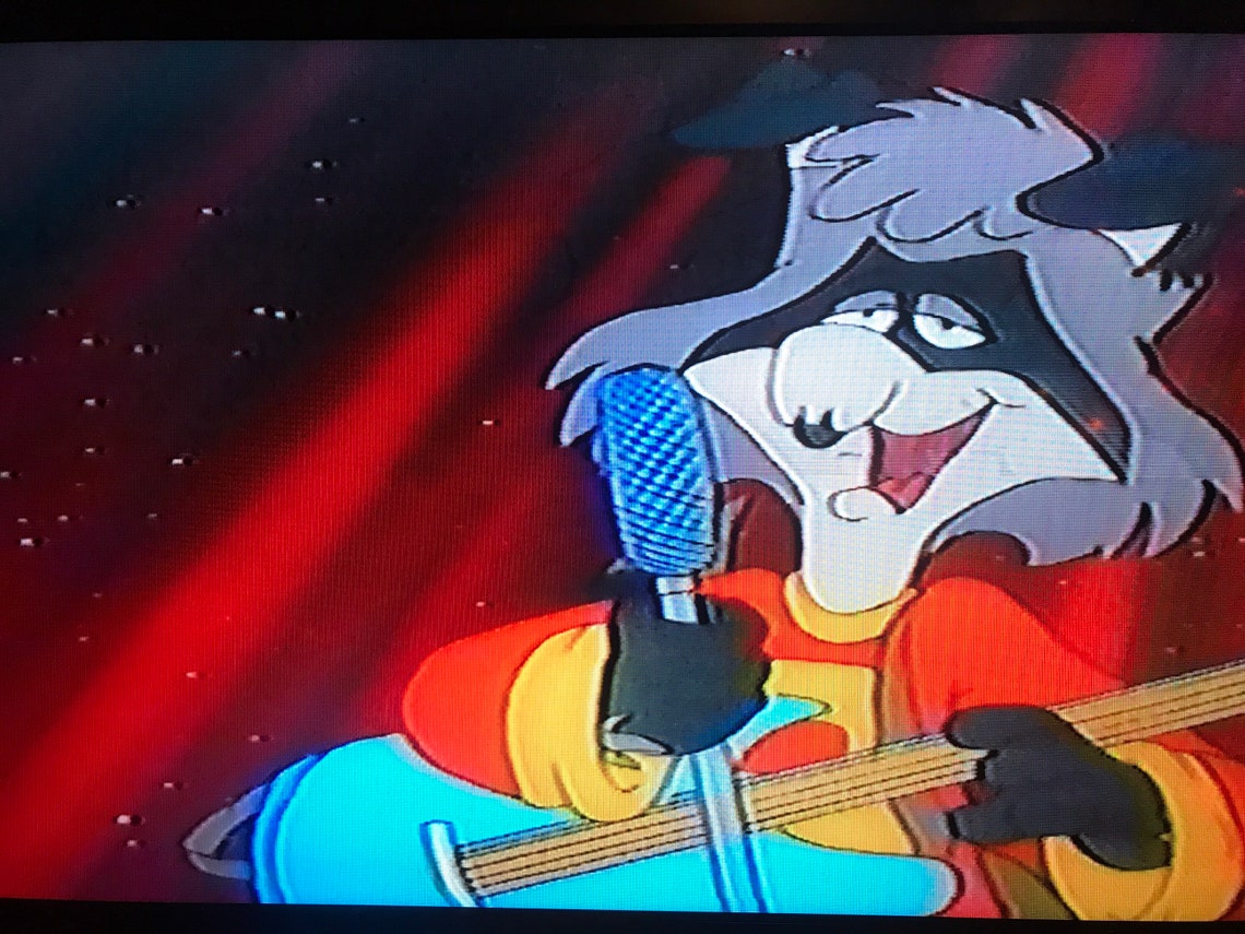 1987 The Raccoons VHS Video Tape Movie Film Kids Cartoon | Etsy
