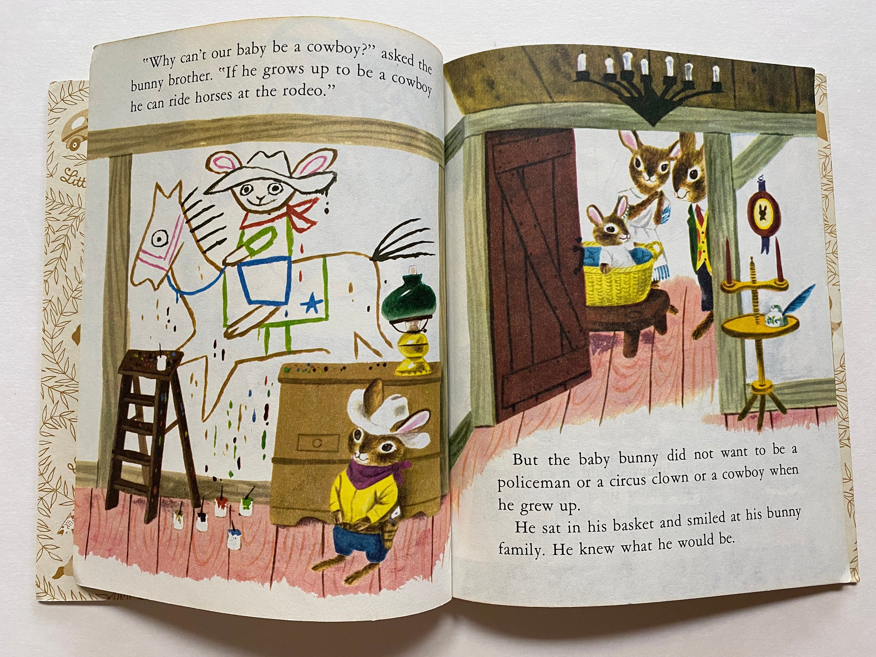 Richard Scarry's The Bunny Book (Little Golden Book) - Hardcover Classic For Kids - Very Good Condition 6 thumbnail image