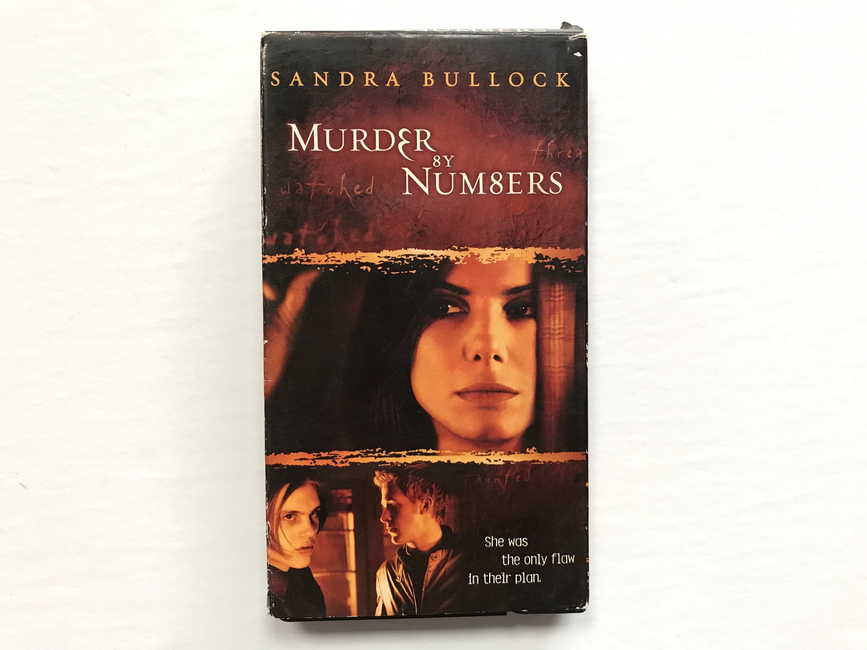 2002 Murder by Numbers VHS Video Tape Movie Full Length