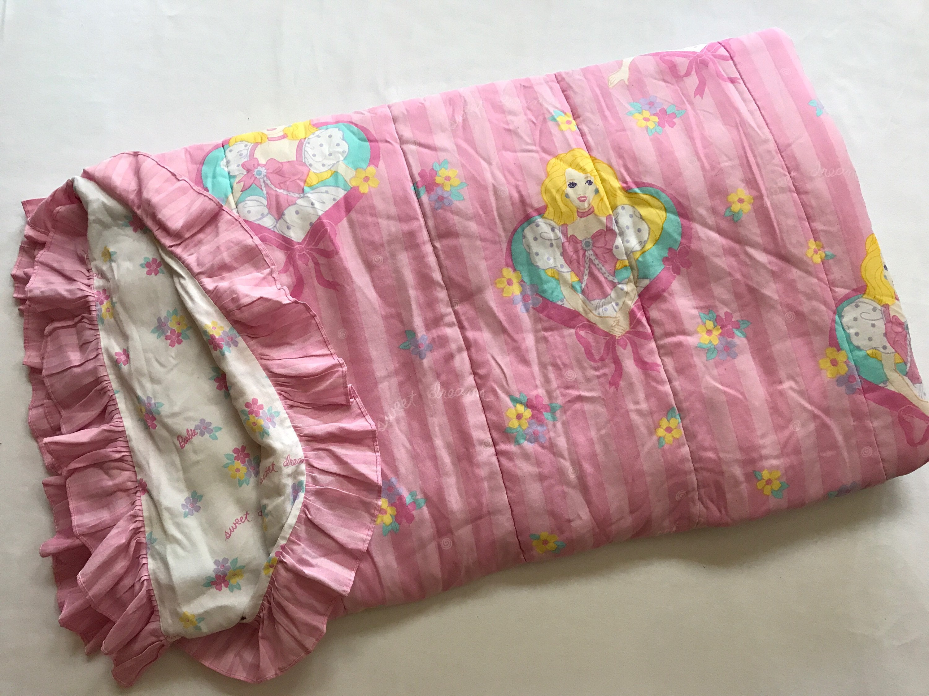 Vintage hotsell barbie blanket