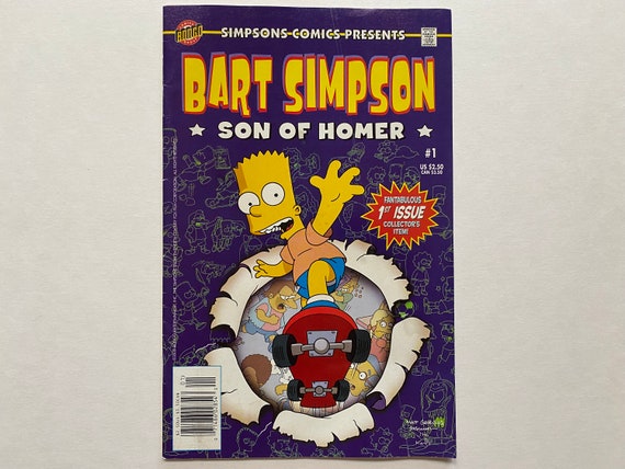 バート・シンプソン ホーマーの息子 コミックブック 第 1 号 - Etsy 日本