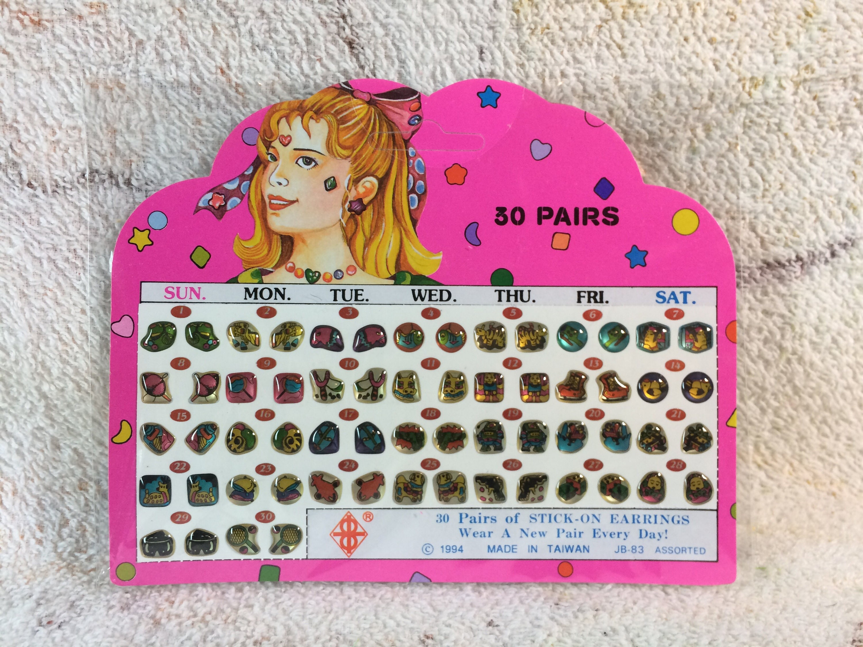 Who else had sticker earrings? : r/nostalgia
