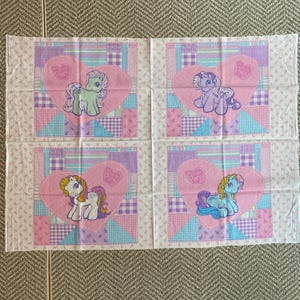 Vintage My Little Pony Fabric - Etsy