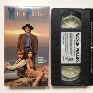 1990 Wilson Phillips VHS Video Tape Tested Working Movie Music Videos and Interviews Hold On Release Me Impulsive