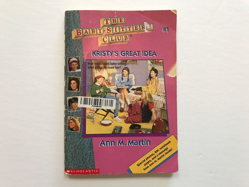 1990s the Babysitters Club Book Number 1 Kids Teens Young Etsy