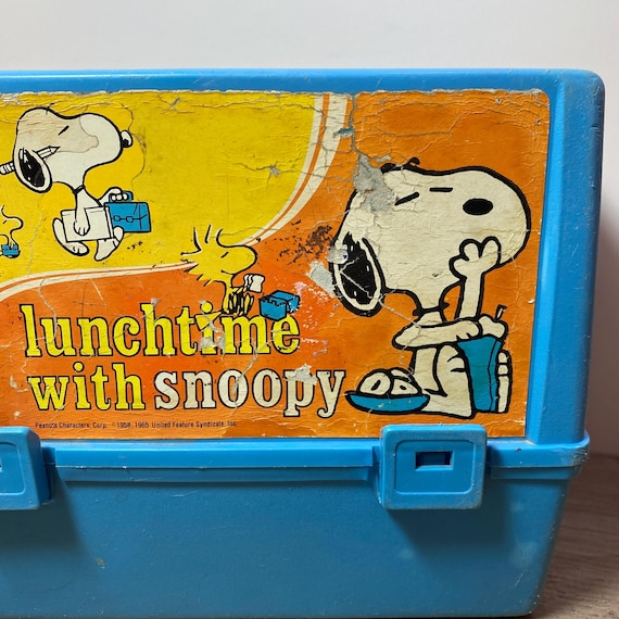 Snoopy and Woodstock Lunch Box Lunchtime with Snoopy … - Gem