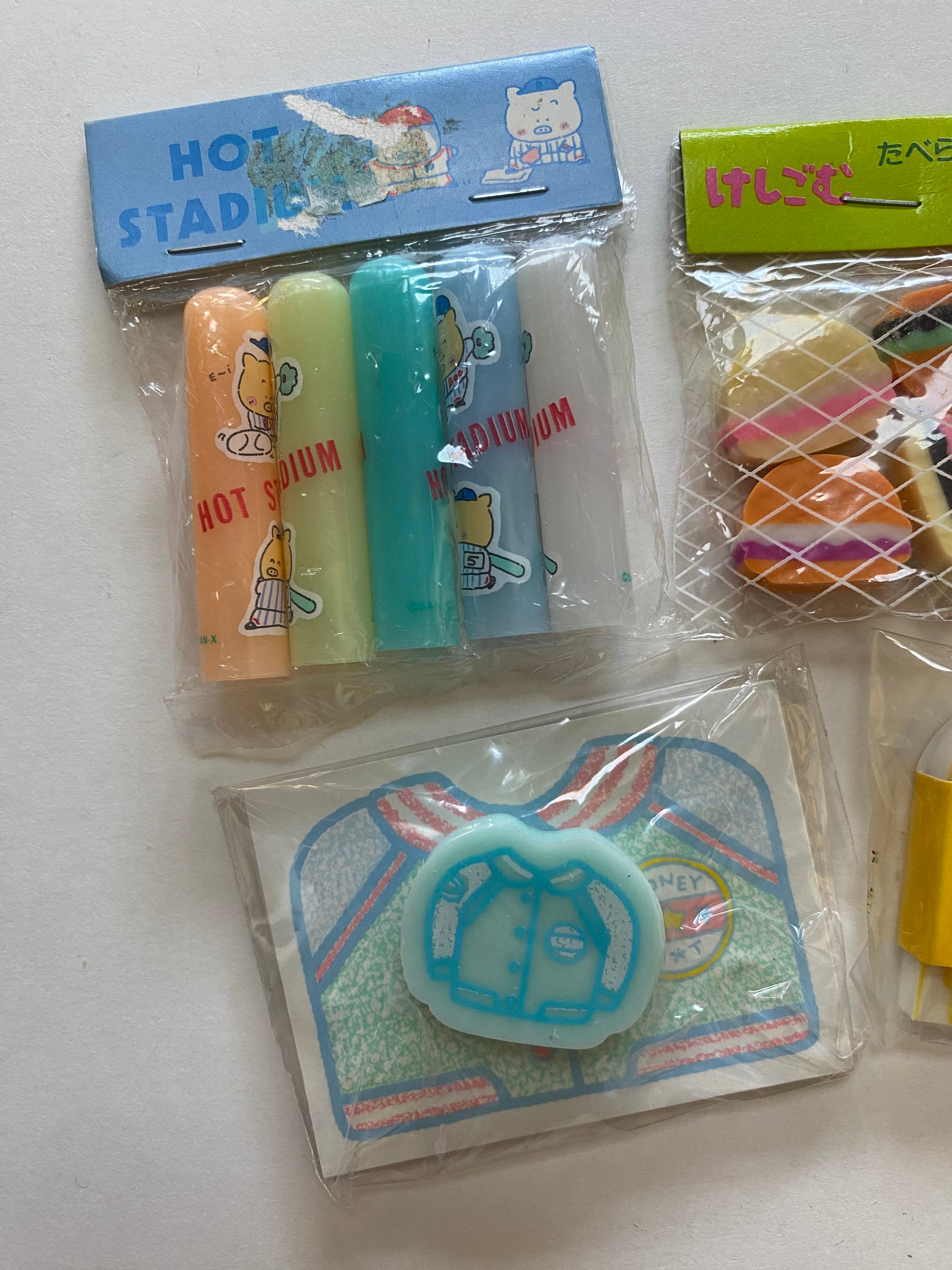 かわいい 90 年代文房具消しゴム 希少 コレクターズアイテム