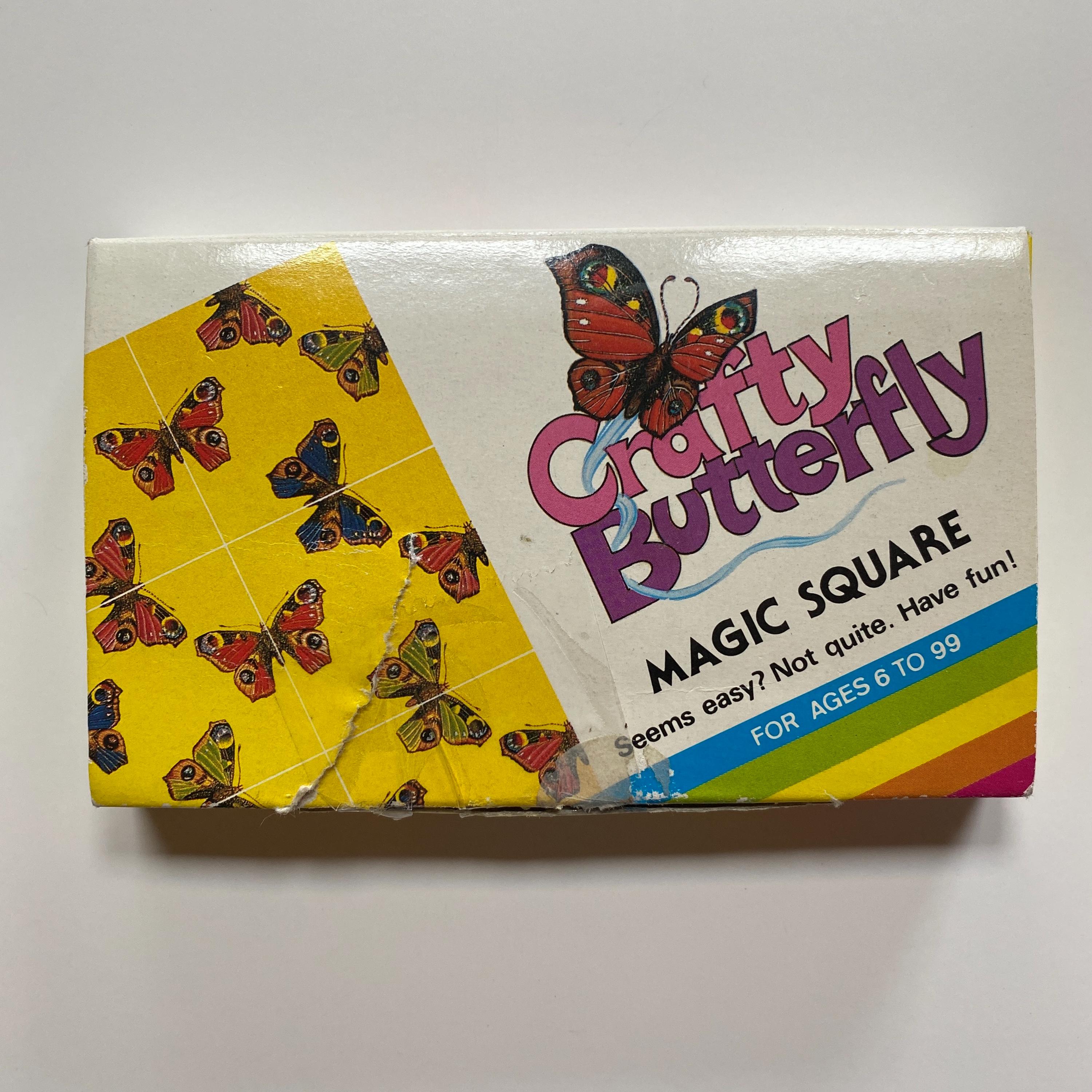 Crazy Butterfly Game Magic Square COMPLETE Kids Children Game