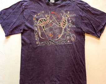 Gooses Australian Art T-Shirt The Last Fight Unisex XL 100% Cotton