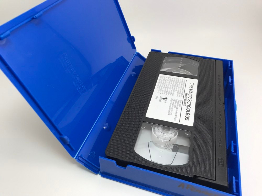 1990s the Magic School Bug Gets Eaten VHS Video Tape Tested Etsy