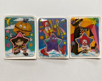 ヴィンテージ 1980 年代 マクドナルド ステッカー ロナルド キッズ