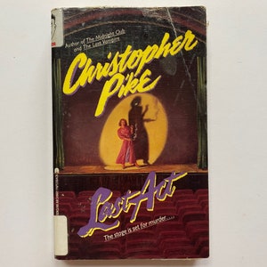 1988 Christopher Pike Last Act Paperback Book for Teens Young Adults Reading Adventure 90s Horror Mystery