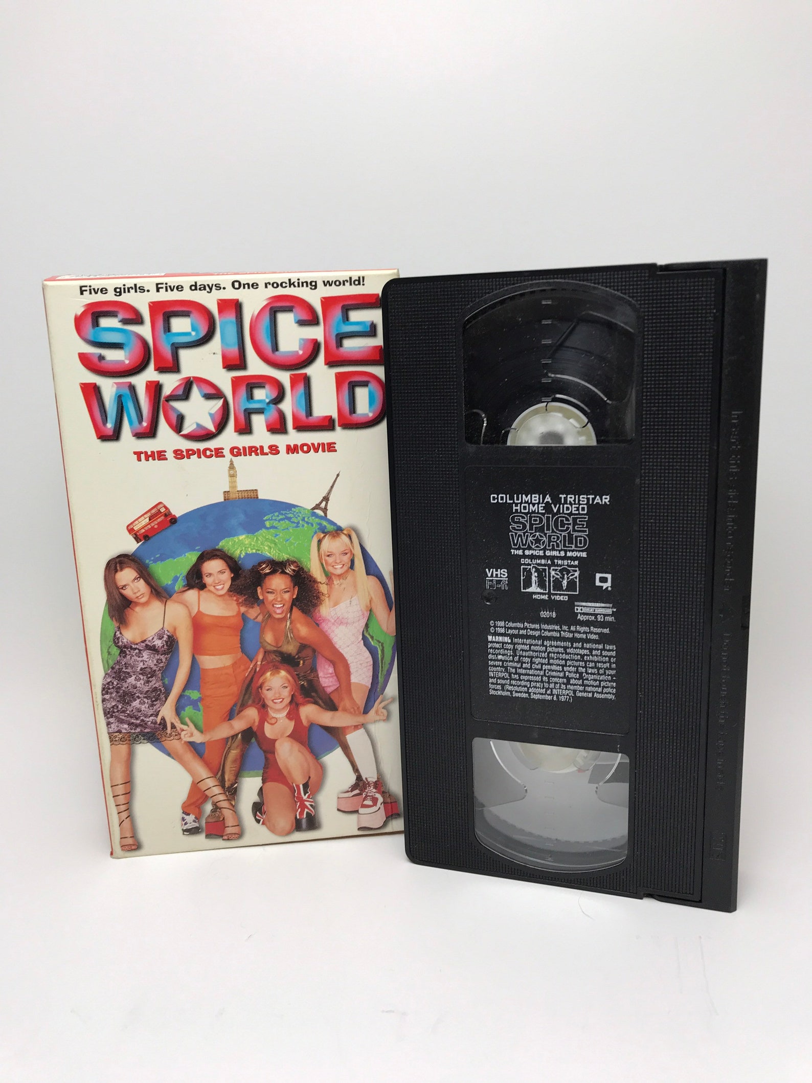 1998 Spice Girls Spice World VHS Video Tape Movie Tested Etsy