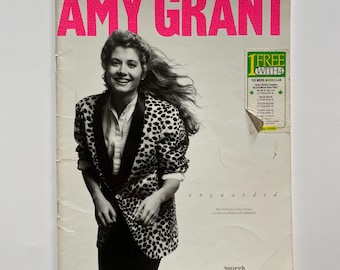 Amy Grant Unguarded Songbook Sheet Music 1985