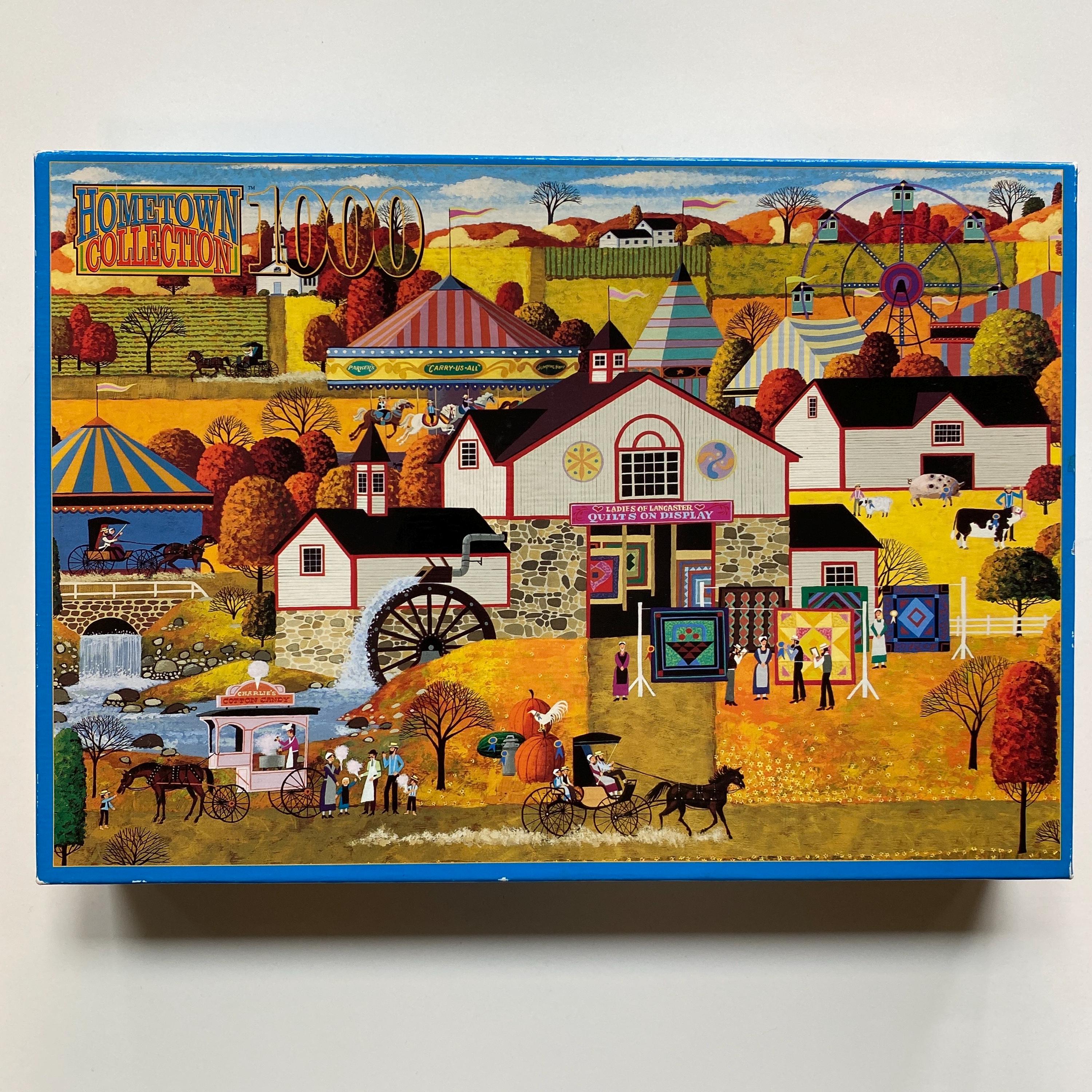 Hometown Collection 1000 Piece Puzzles - Etsy