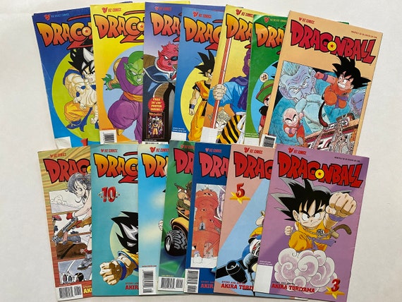 Dragonball Comic Book LOT 1990s Anime Dragon Ball Z First 