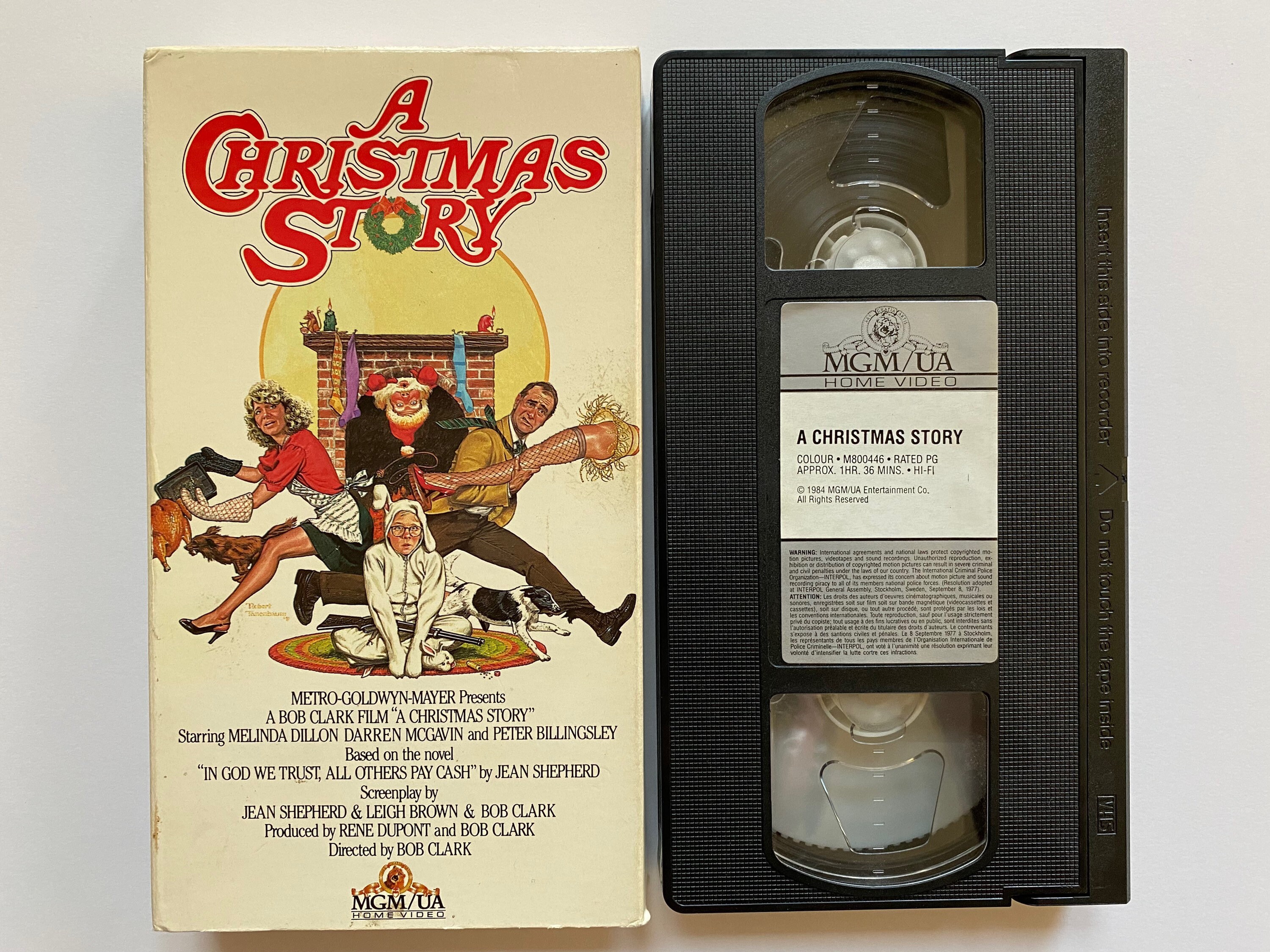 1988 A Christmas Story VHS Video Classic Tested Working Xmas Etsy