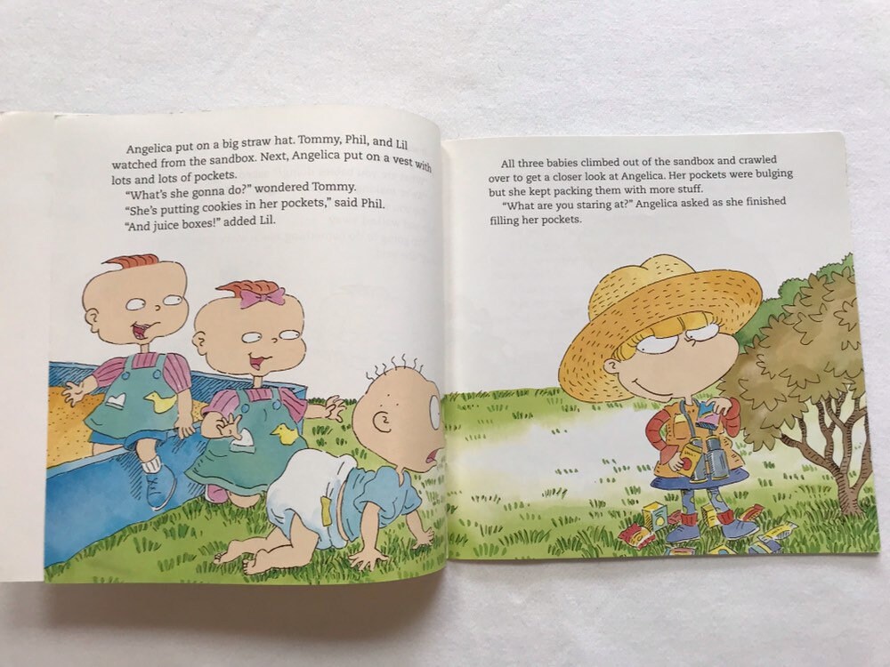 1998 Rugrats Jungle Trek Book Picture Story Kids Children Etsy