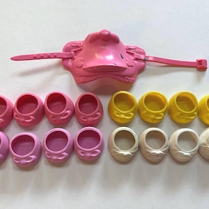 1980s My Little Pony Accessories mlp g1 80s Kids Toys Retro Shoes and Saddle