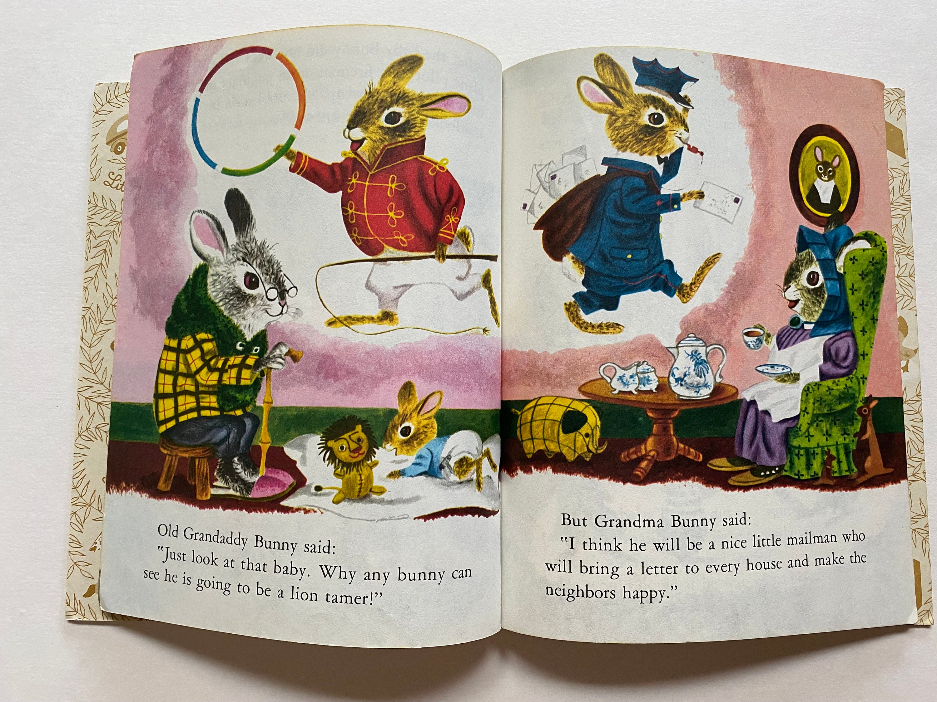 Richard Scarry's The Bunny Book (Little Golden Book) - Hardcover Classic For Kids - Very Good Condition 12 thumbnail image