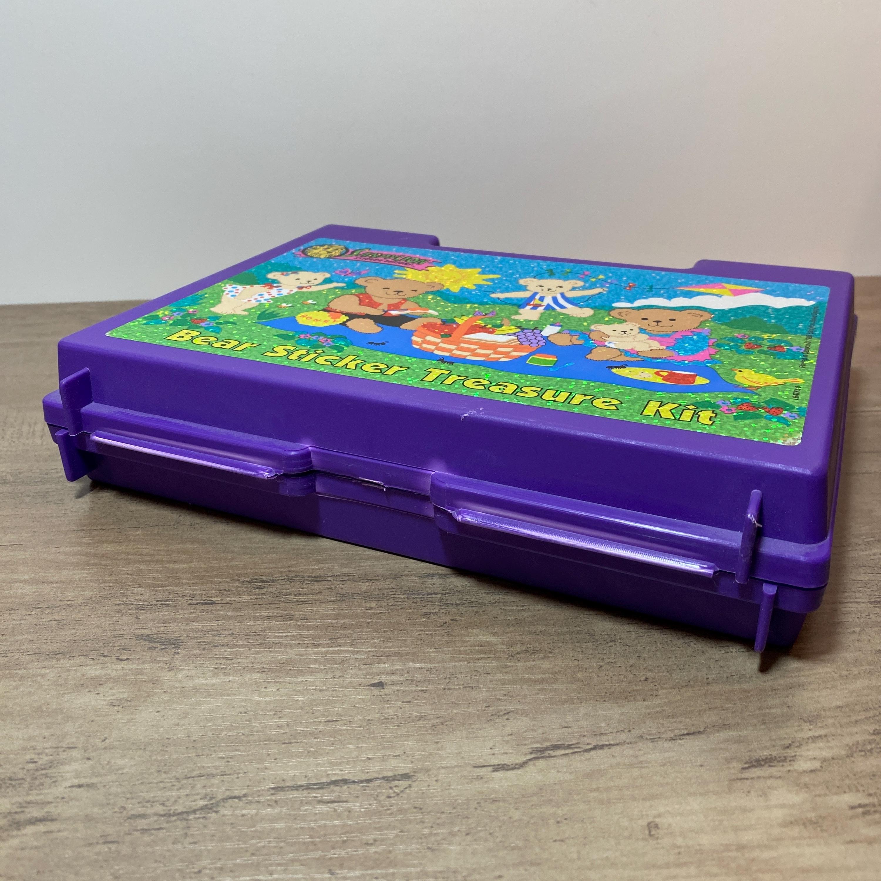 Sandylion bear sticker treasure kit ケース Sandylion Bear Sticker Treasure Kit - Collector Case 1995