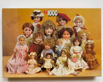 Puzzle de 1000 pièces pour poupées anciennes vintage, fabriqué aux Pays-Bas