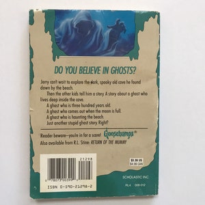 Goosebumps Paperback Book for Kids Teens Young Adults Book 22 Ghost ...