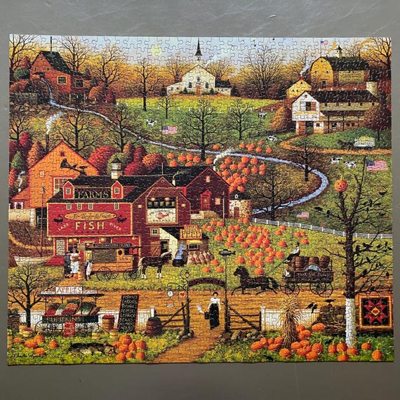 チャールズ・ウィソッキー アメリカーナ ジグソーパズル ミルクリーク