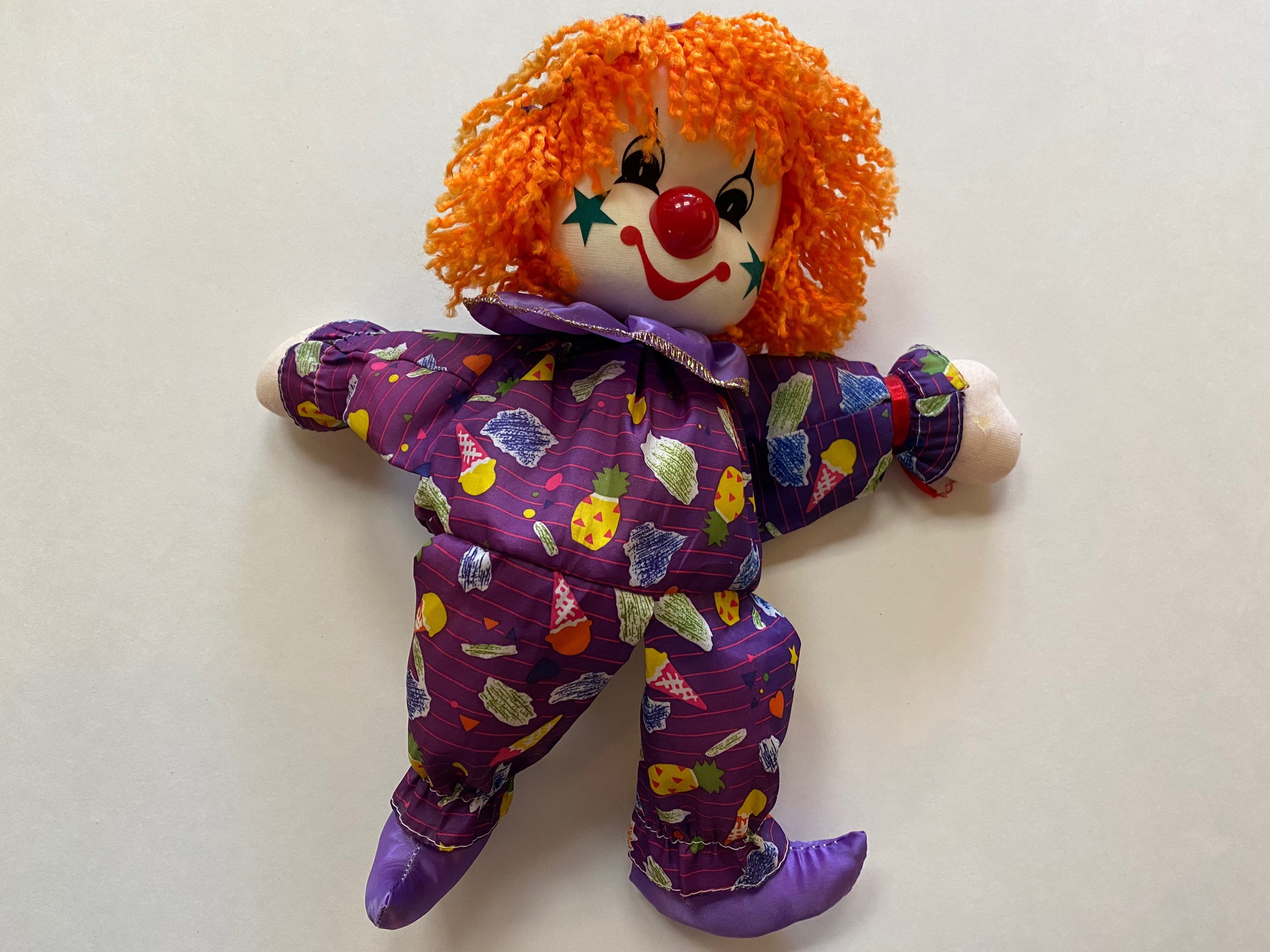 Wind up cheap musical clown doll