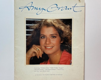 Amy Grant Songbook Sheet Music 1980