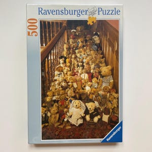 ジグソーパズル ラベンスバーガー 1997年 フランス製 未開封 未使用 テディベア ウェディングデー