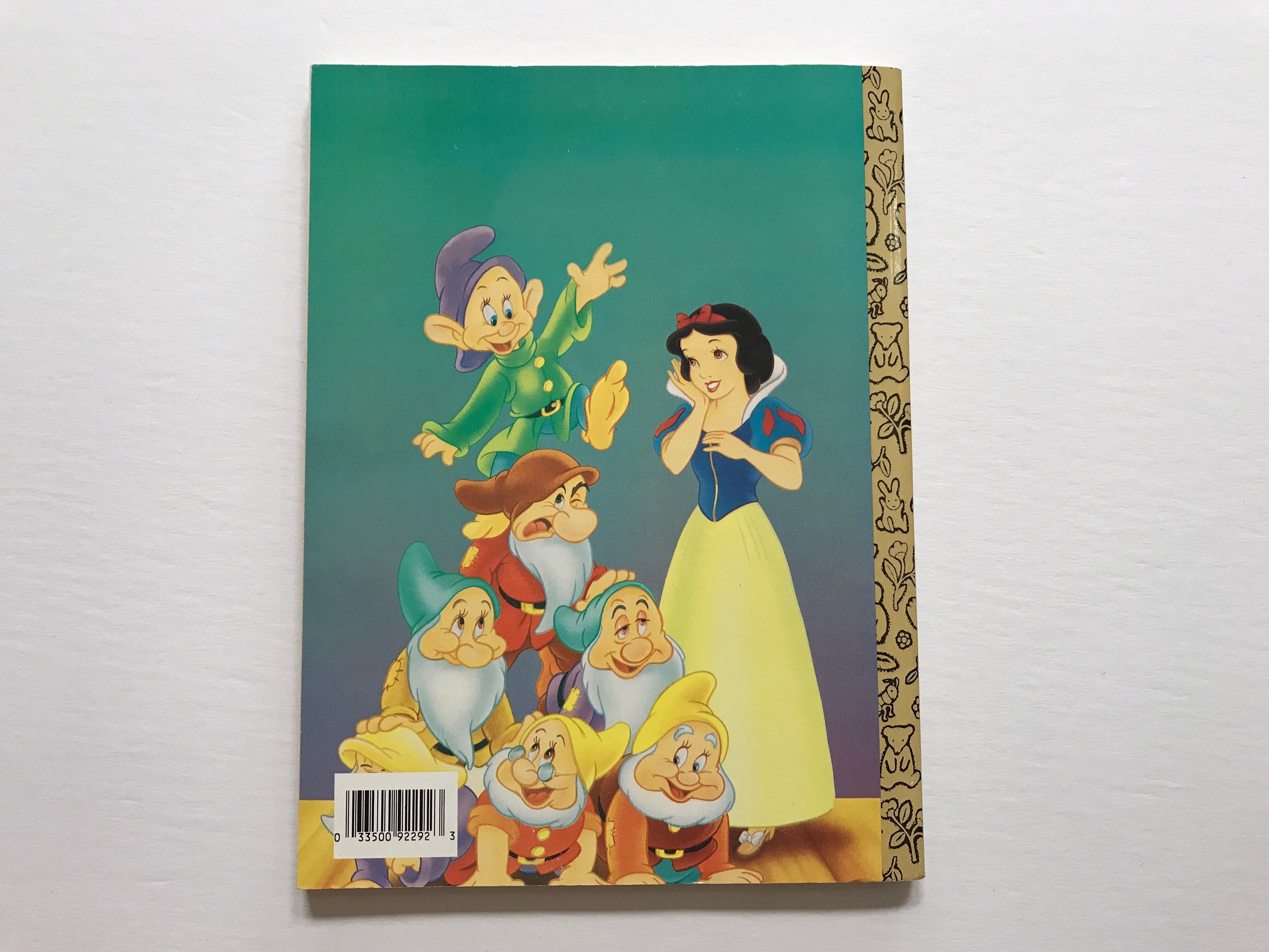 セール - 1990年代 ディズニー 白雪姫と七人の小人 ぬり絵