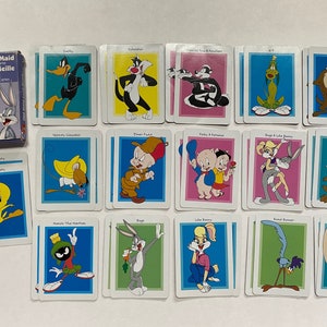1998 Looney Tunes Playing Cards Set Complete Set Kids Card Game Paper ...