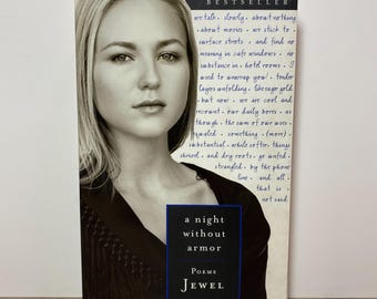A Night Without Armor Poems by Jewel Kilcher 1999 Softcover Book