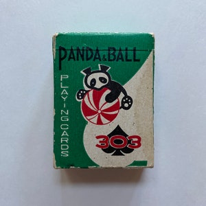 Mini-jeu de cartes complet 303 Panda & Ball