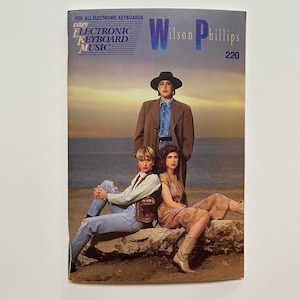 Wilson Phillips Songbook Sheet Music for Keyboard 220 1990